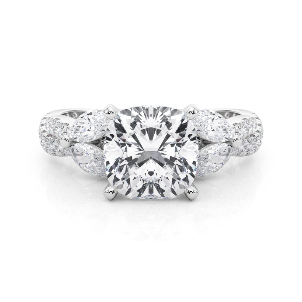 white gold, platinum